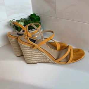 WHBM Marigold Wedge Sandals